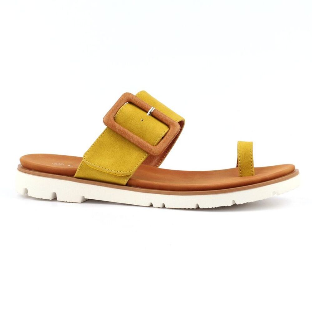 Lunar Womens/Ladies Emily Sandals / Lime
